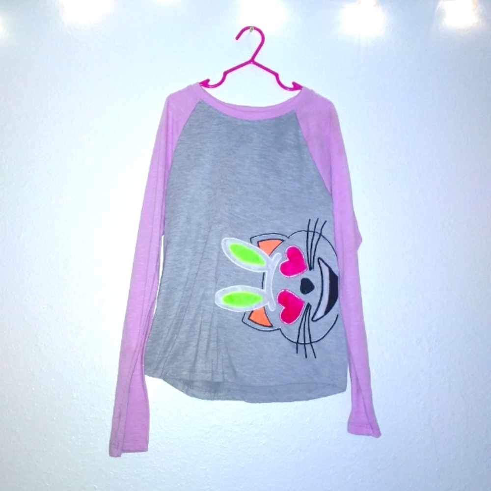 Wonder Nation Cat Bunny Peek A Boo Top
